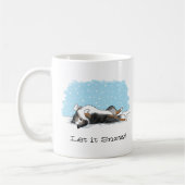 Mug Shetland Sheepdog Blue Merle Shelter Dog Holiday (Gauche)