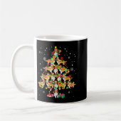 Mug Shetland Sheepdog Christmas Tree Funny Sheltie Chr (Gauche)