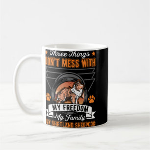 Mug Shetland Sheepdog Famille Mini Collie Sheltie
