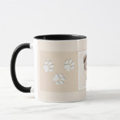 Mug Shetland Sheepdog Puppy Peinture Chien original ar (Gauche)
