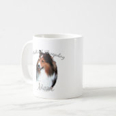 Mug Shetland Sheepdog (sable) Maman 2 (Devant gauche)