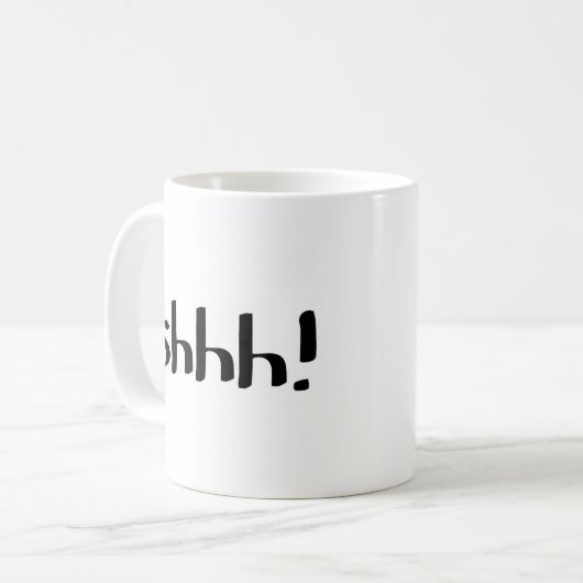 Mug Shhh! (Devant gauche)