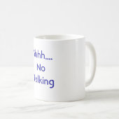 Mug Shhh…. Aucun parler (Devant droit)