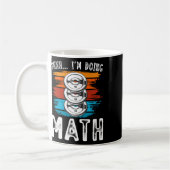 Mug Shhh I’m Doing Math Fitness Exercice d’haltérophil (Gauche)