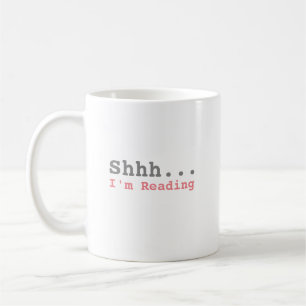 Mug Shhh je lis   Drôle