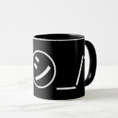 Mug Shi Kana Shrug Emoticon -\_ ㋛_/+Japonais Kaomoji (Devant droit)