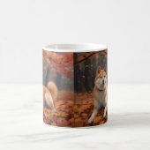 Mug Shib Inu en automne Leaves automne Inspire (Centre)
