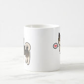 Mug Shiba Inu Amour de sésame (Centre)