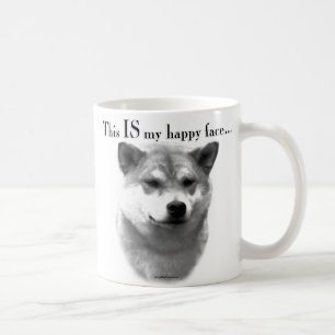 Mug Shiba Inu Joyeux Visage