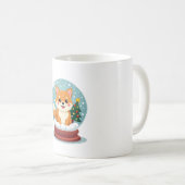 Mug Shiba Snow Globe (Devant droit)