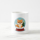 Mug Shiba Snow Globe (Centre)