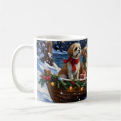 Mug Shih Tzu Christmas Boat Holiday (Gauche)