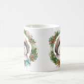 Mug Shih Tzu Christmas Wreath Festive Pup (Centre)
