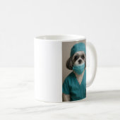 Mug Shih Tzu en blouse (Devant droit)
