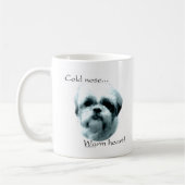 Mug Shih Tzu Froid Nez Chaud Coeur (Gauche)