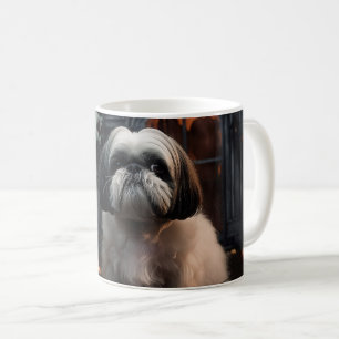 Mug Shih Tzu Halloween Épouvantable