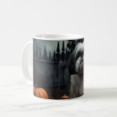Mug Shih Tzu Halloween Épouvantable (Devant gauche)