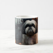 Mug Shih Tzu Halloween Épouvantable (Centre)