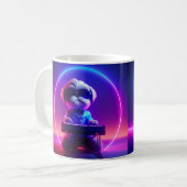 Mug Shih Tzu Jouer Piano (Devant gauche)