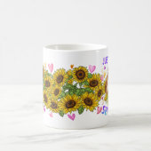 Mug Shih tzu Lover Tournesol Amoureux des chiens Train (Centre)