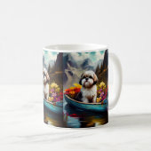 Mug Shih Tzu sur une pagaie : une aventure Pittoresque (Devant droit)