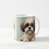 Mug shihtzu Mandoo (Devant droit)