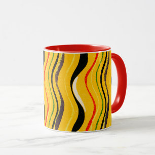 Mug Shima-Shima, motif coloré,