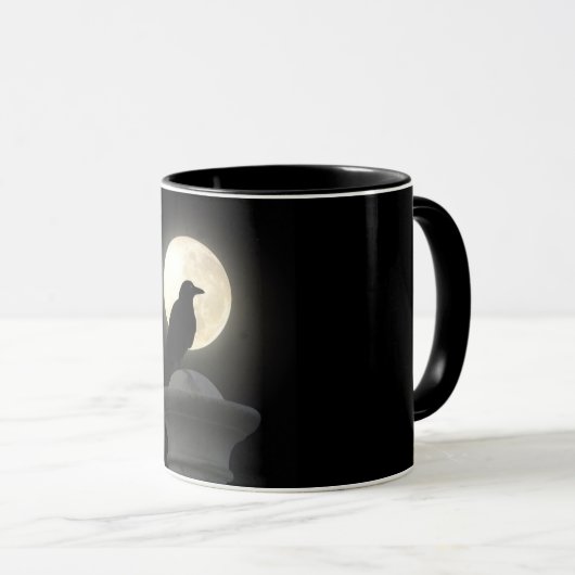 Mug Shine Moon Crow (Devant droit)