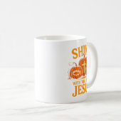 Mug Shine With The Light Of Jesus Christian Halloween (Devant droit)