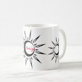 Mug Shining Sun Crescent Moon (Devant droit)