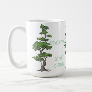 Mug Shinrin~Yoku ne touchent pas à se baigner d'arbre