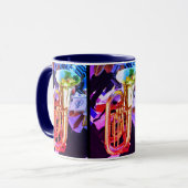 Mug Shiny Tuba Slanted Perspective Brass Band (Devant gauche)