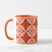Mug Shippo avec Motif Fleur, Mandarin Orange (Gauche)