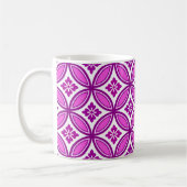 Mug Shippo avec Motif Fleur, Orchidée et violet profon (Gauche)