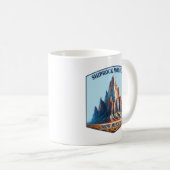 Mug Shiprock Mountain Nouveau-Mexique (Devant droit)