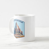Mug Shiprock Mountain Nouveau-Mexique (Devant gauche)