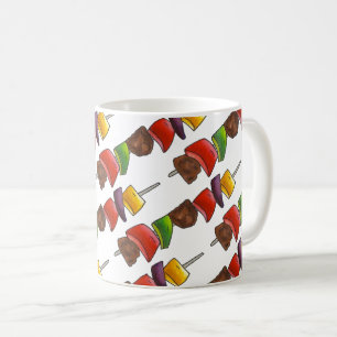 Mug Shish Kebab Été Légumes Aiguille Grillage des alim