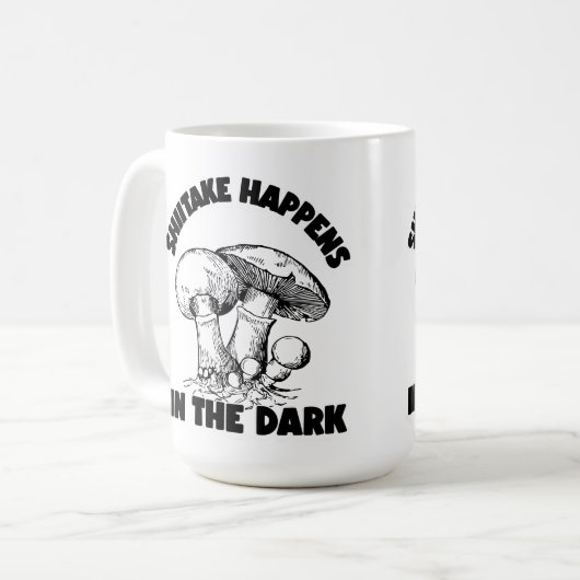 Mug Shitake Arrive Dans L'Obscurité (Devant gauche)