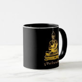 Mug Shivago Komarpaj Bouddha de massage thaïlandais C  (Devant droit)