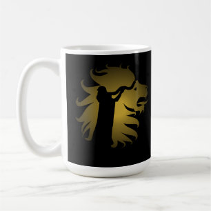 Mug Shofar dans le Lion de Juda en Or
