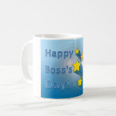 Mug Shooting Stars du jour du patron heureux (Devant gauche)