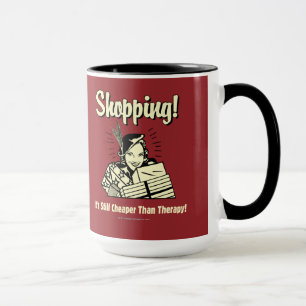 Mug Shopping : moins cher que la thérapie