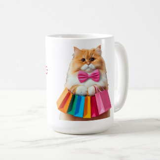 Mug  Shopping Queen Cat