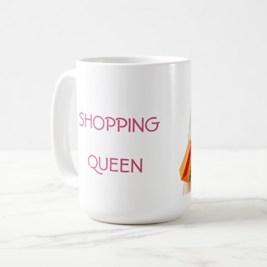 Mug  Shopping Queen Cat (Devant gauche)