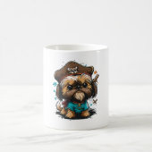 Mug Shorkie Shih Tzu Yorkie Yorkshire Chien Pirate (Centre)