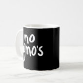 Mug Shout No OGM protège notre alimentation sur le noi (Devant gauche)