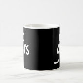 Mug Shout No OGM protège notre alimentation sur le noi (Centre)