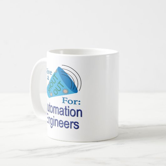 Mug Shout Out for Automation Engineers (Devant gauche)