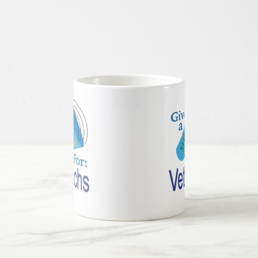 Mug Shout Out pour les techniciens de vétérinaire (Centre)