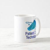 Mug Shout Out pour les techniciens en soins aux patien (Devant droit)